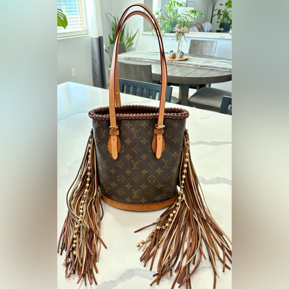 Louis Vuitton Petit French Tote Vintage Boho Bags